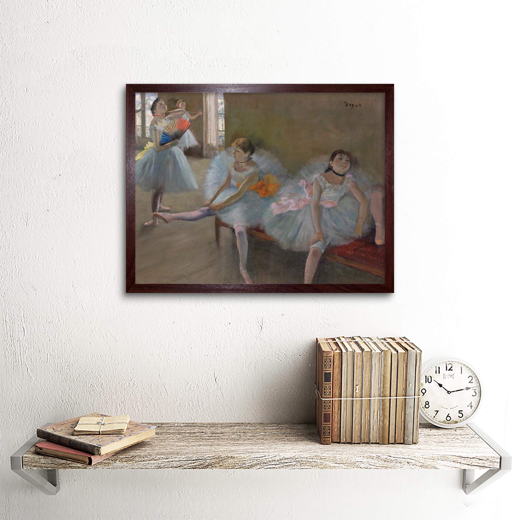 Amazon.co.jp: Edgar Degas Dancers In The Classroom C1880 Painting