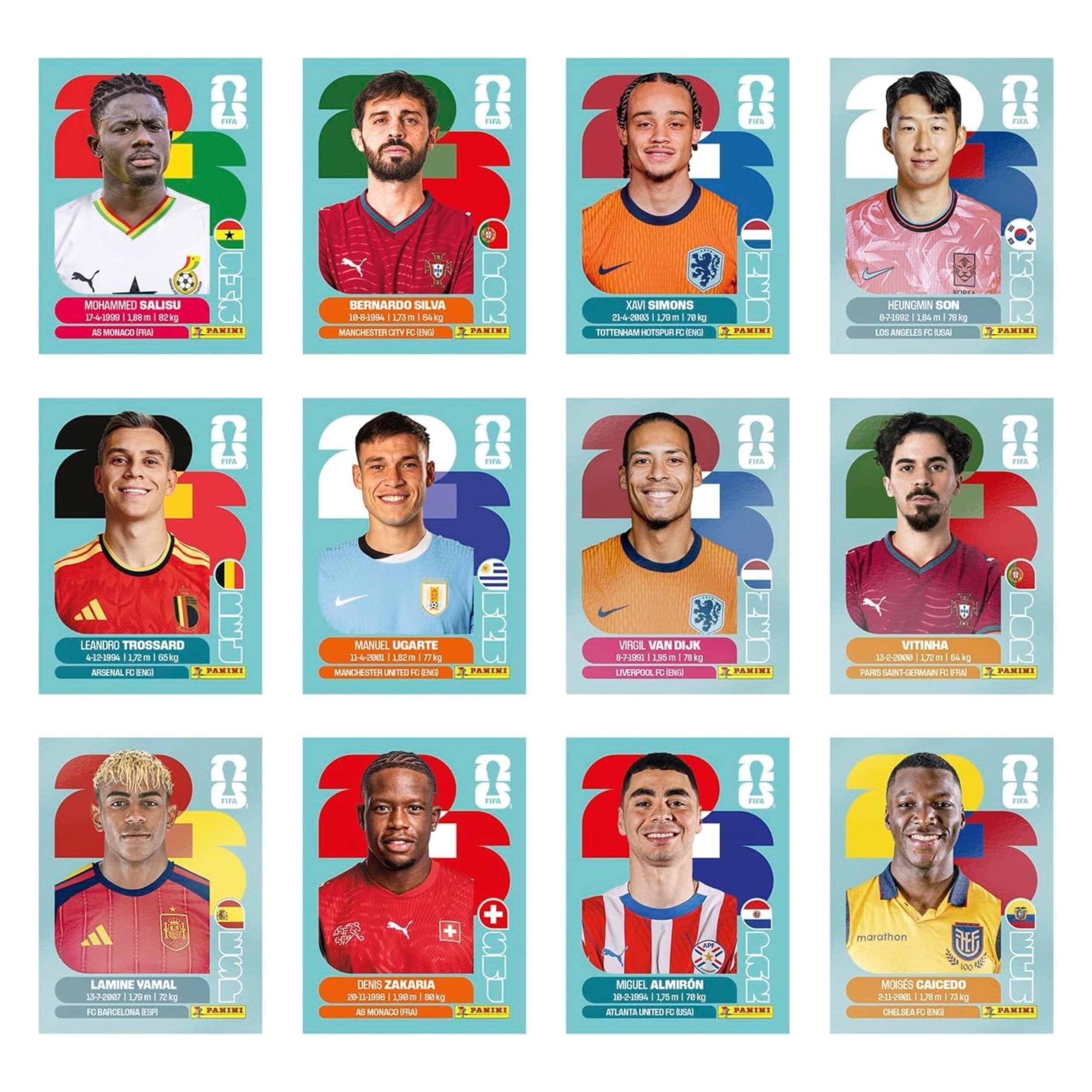 Amazon.com: Panini FIFA World Cup 2026 Sticker 50-Packets Booster