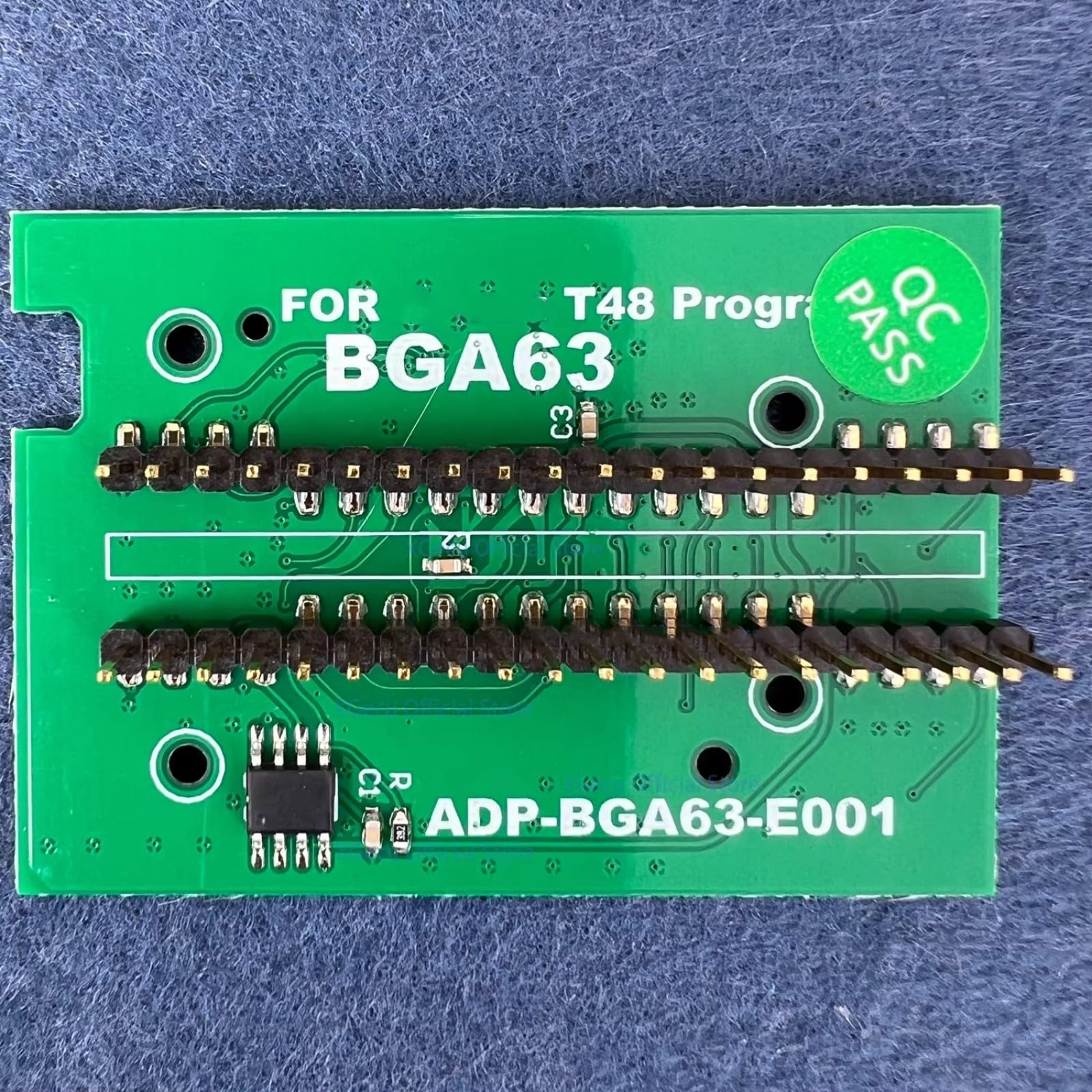 Adattatore compatto BGA48 BGA63 per programmatore T48 Chip di affidabilità programmazione e attività di manutenzione Adattatore di lunga durata