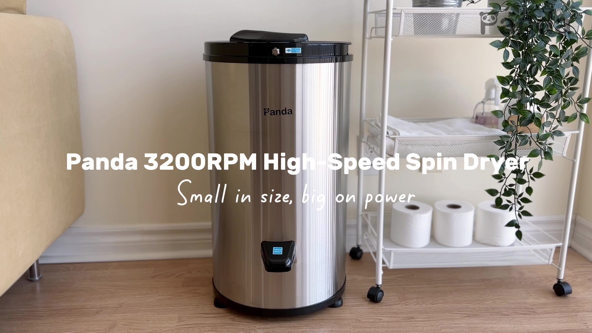 Amazon.com: Panda 3200 RPM Portable Spin Dryer – 22lbs Capacity