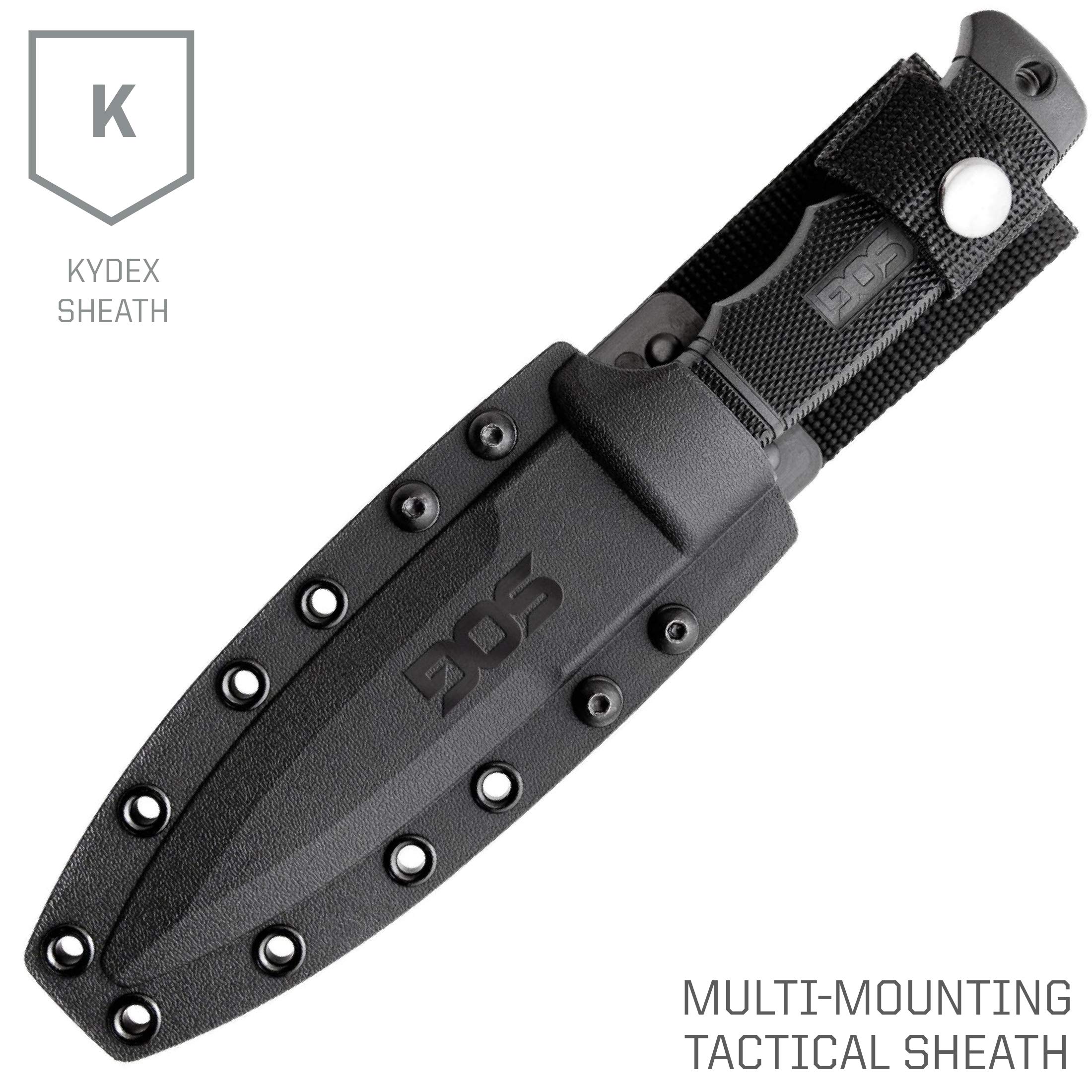 SOG Seal Pup Elite Tactical Fixed Blade Survival and Hunting Knife
