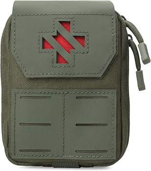 Borsa Medica Tattica IFAK, Custodia MOLLE Multicolore, Per Pronto Soccorso, Gilet O Cintura