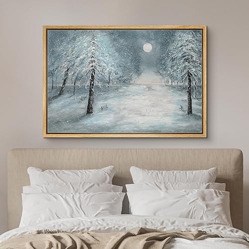 Vista 113 de SIGNFORD Lienzo enmarcado para pared, tren de montaña de otoño, vías de ferrocarril, naturaleza, desierto, fotografía, realismo, paisaje decorativo