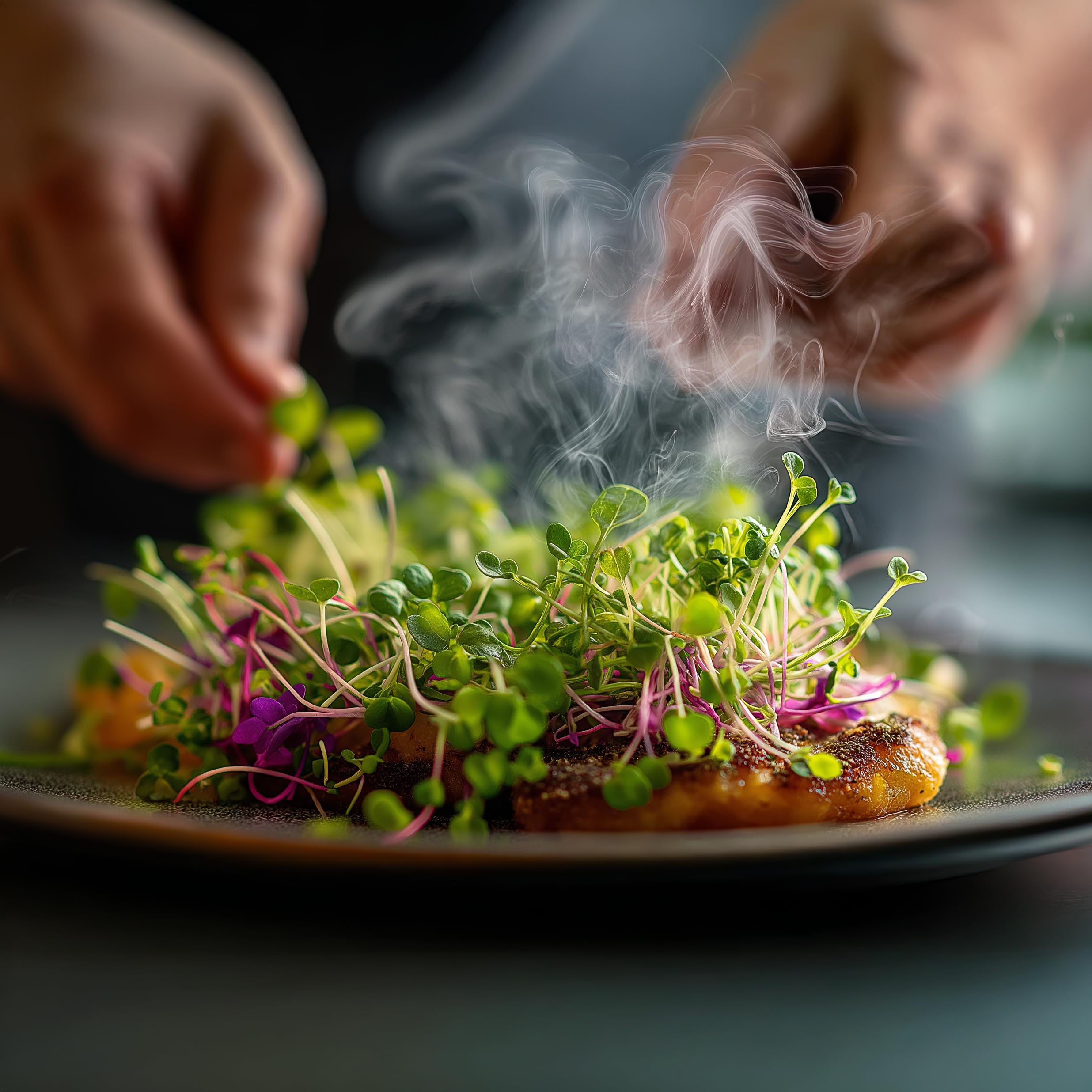 Microgreens Zestaw do uprawy w pomieszczeniach, do użytku wewnątrz i z oświetleniem LED, 3 mikrozielone tace do uprawy, 6 mat jutowych, zestaw do uprawy w pomieszczeniach i zestaw do