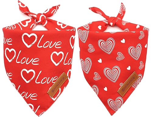 Best Dog Valentine Bandanas: Cute and Comfortable for Your Furry Friend