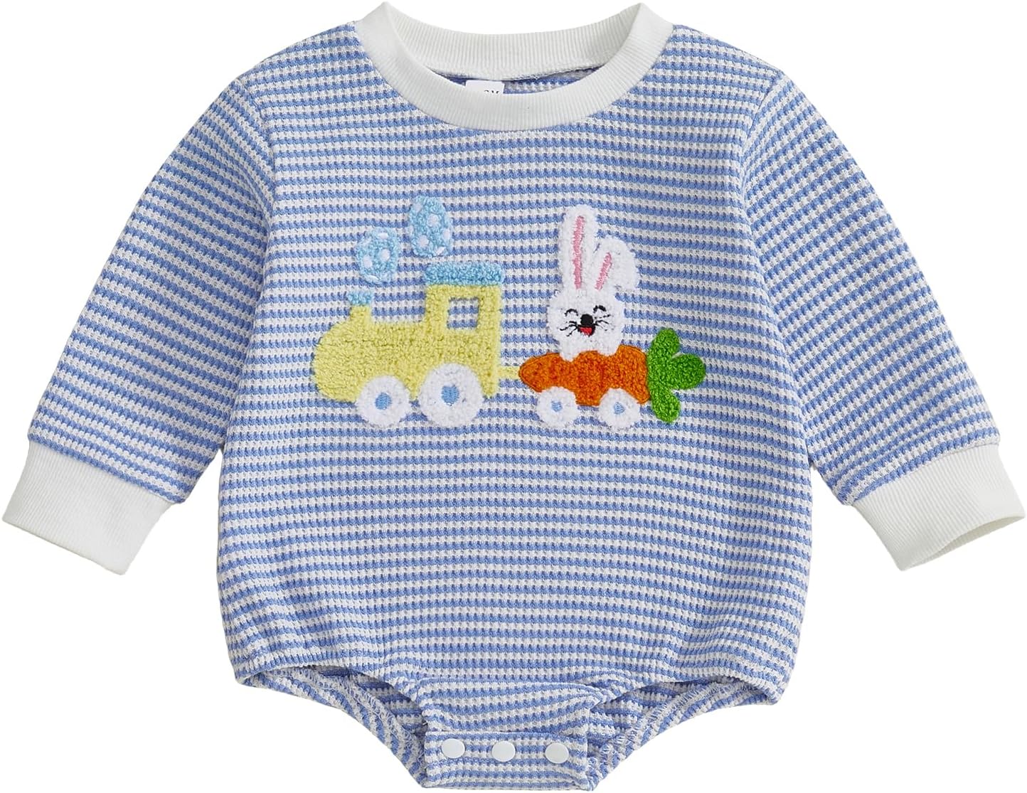 BemeyourBBs Newborn Baby Boy Girl Fall Winter Clothes Long Sleeve Bubble Sweatshirt Romper Cute Infant One Piece Outfit