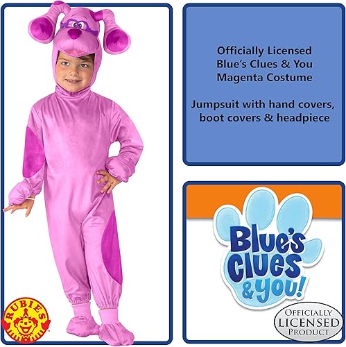 Miniatura 3 de Rubie's BabyToddler Blue's Clues and You Magenta Costume