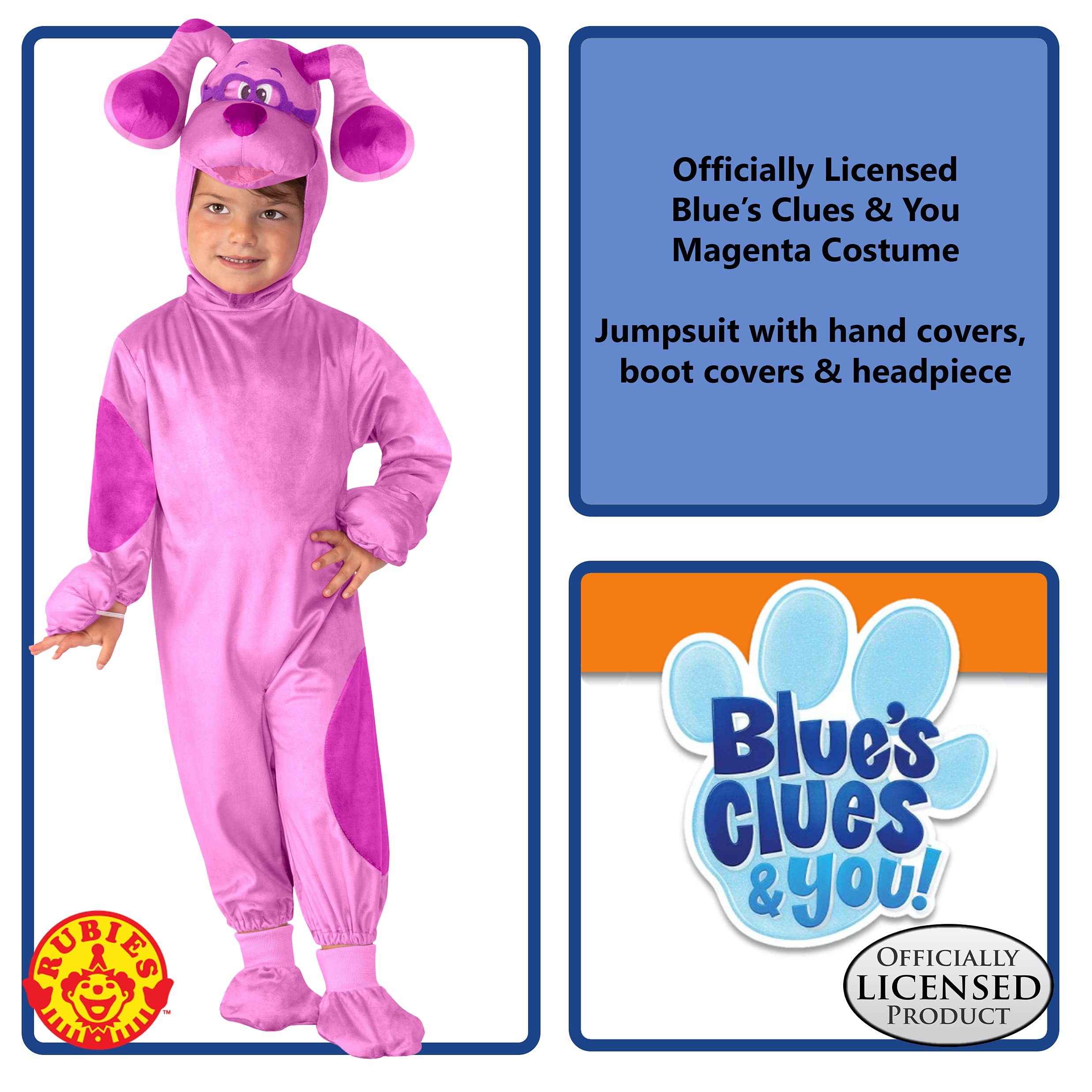 Rubie's - Costume da neonato/bambino, colore: magenta, come mostrato, come mostrato