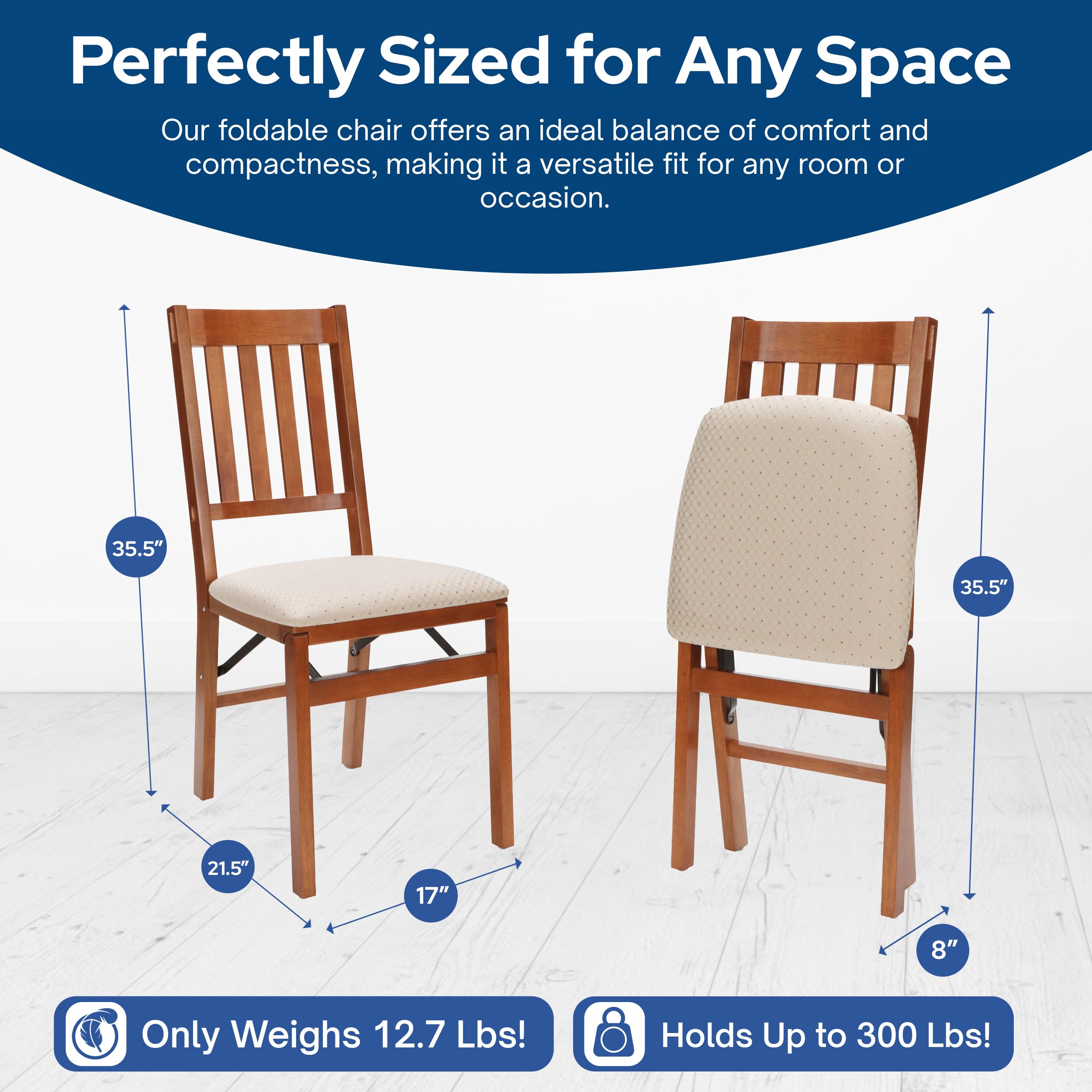 Amazon.com: Stakmore Arts and Craft Wooden Folding Chairs
