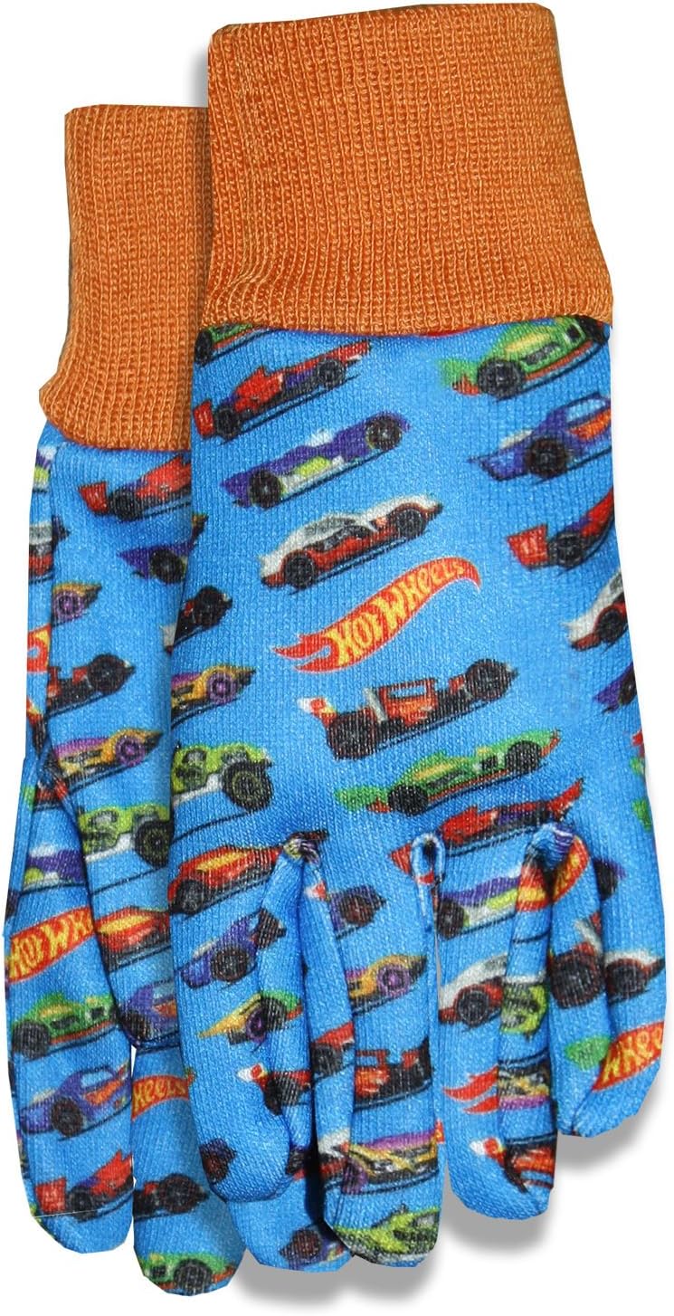 MidWest Gloves & Gear HW102TTAZ6 HOT Wheels Jersey Glove, Toddler, Multi Patio