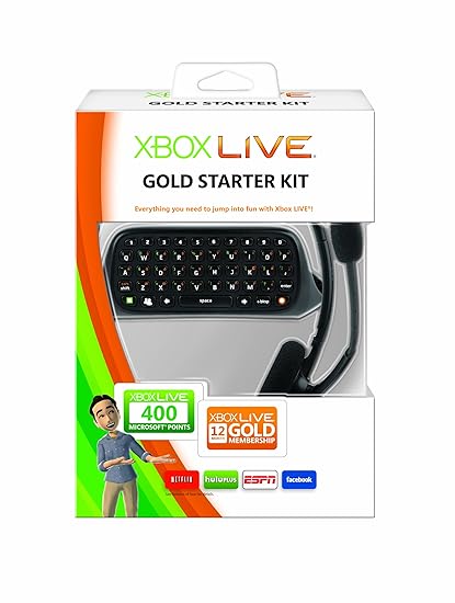 Microsoft Xbox 360 Live 12 Month Gold Starter Kit