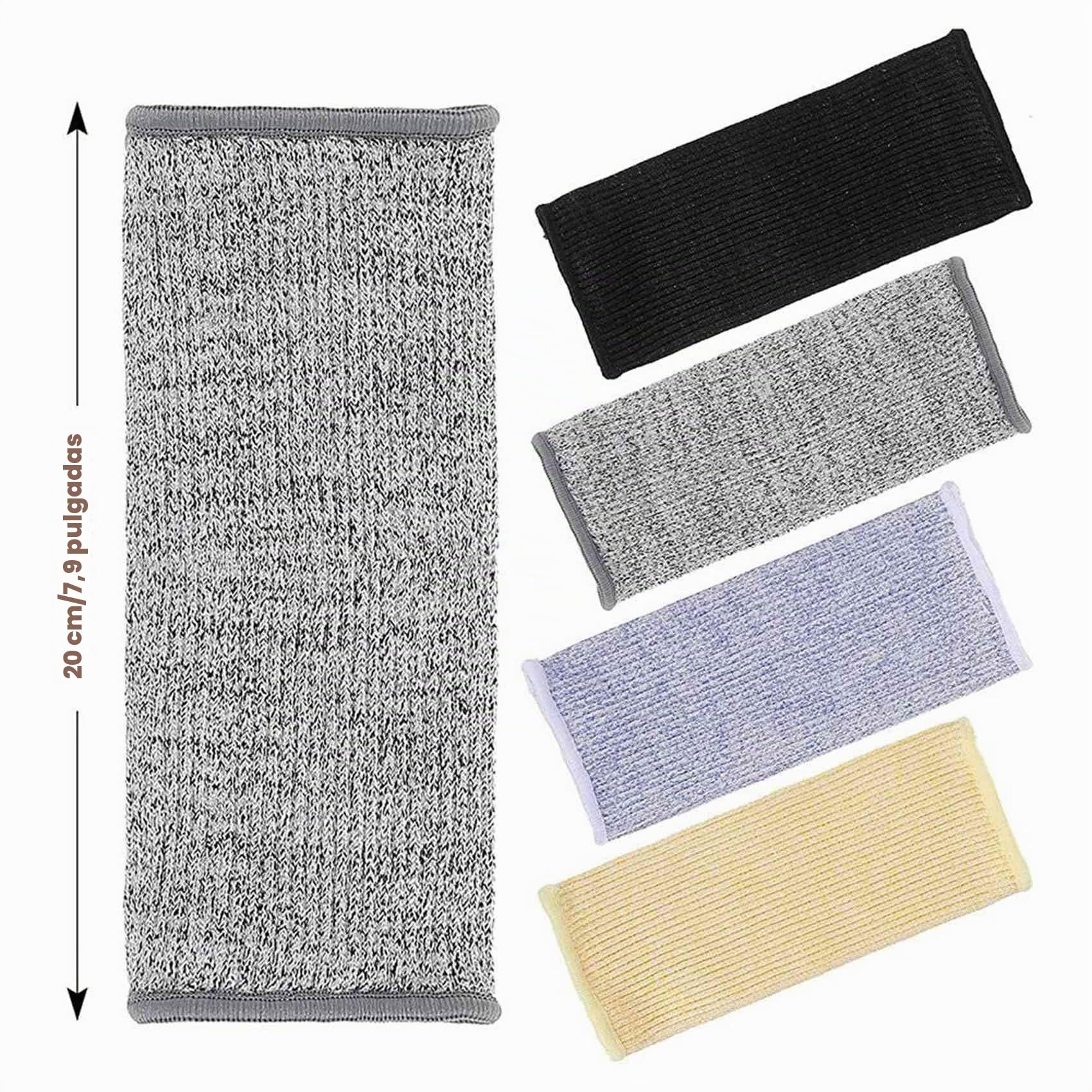 4 Pares Fundas Resistentes y Quemaduras Fundas Protectoras para Protectores de Antebrazo para Pieles Finas y Moretones