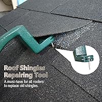 Vista 4 de Roof Shingles, Shingle Removal Tool, Roofing Tools, Shingle Nail Installer, Roof Shingle Nail Puller, Nail Remover Pry Bar For Safe Roof Shingles