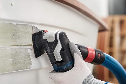 Miniatura 2 de BOSCH OSL350CR6 1 pieza de 3-12 pulgadas Starlock oscilante multiherramienta lechada y carburo abrasivo 60 Grit Delta Lijado Pad para aplicaciones