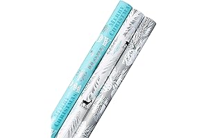 Coastal Christmas Wrapping Paper Bundle