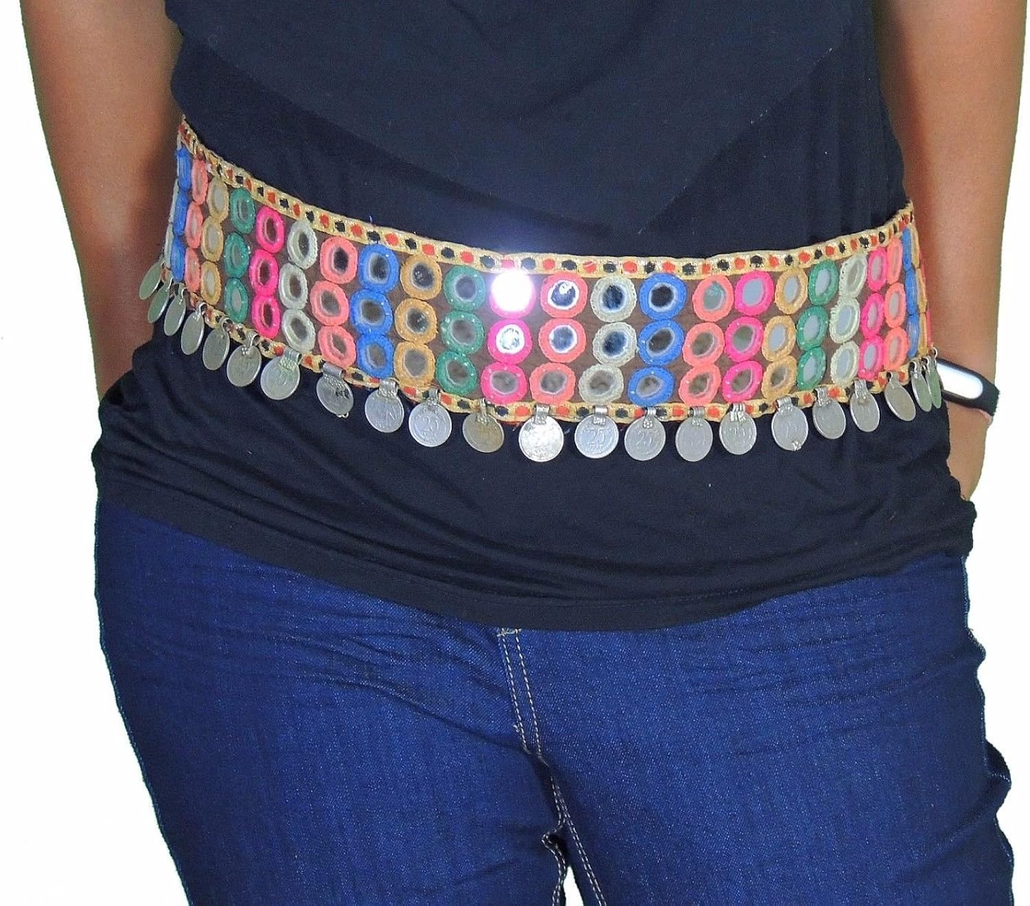 embroidered belt