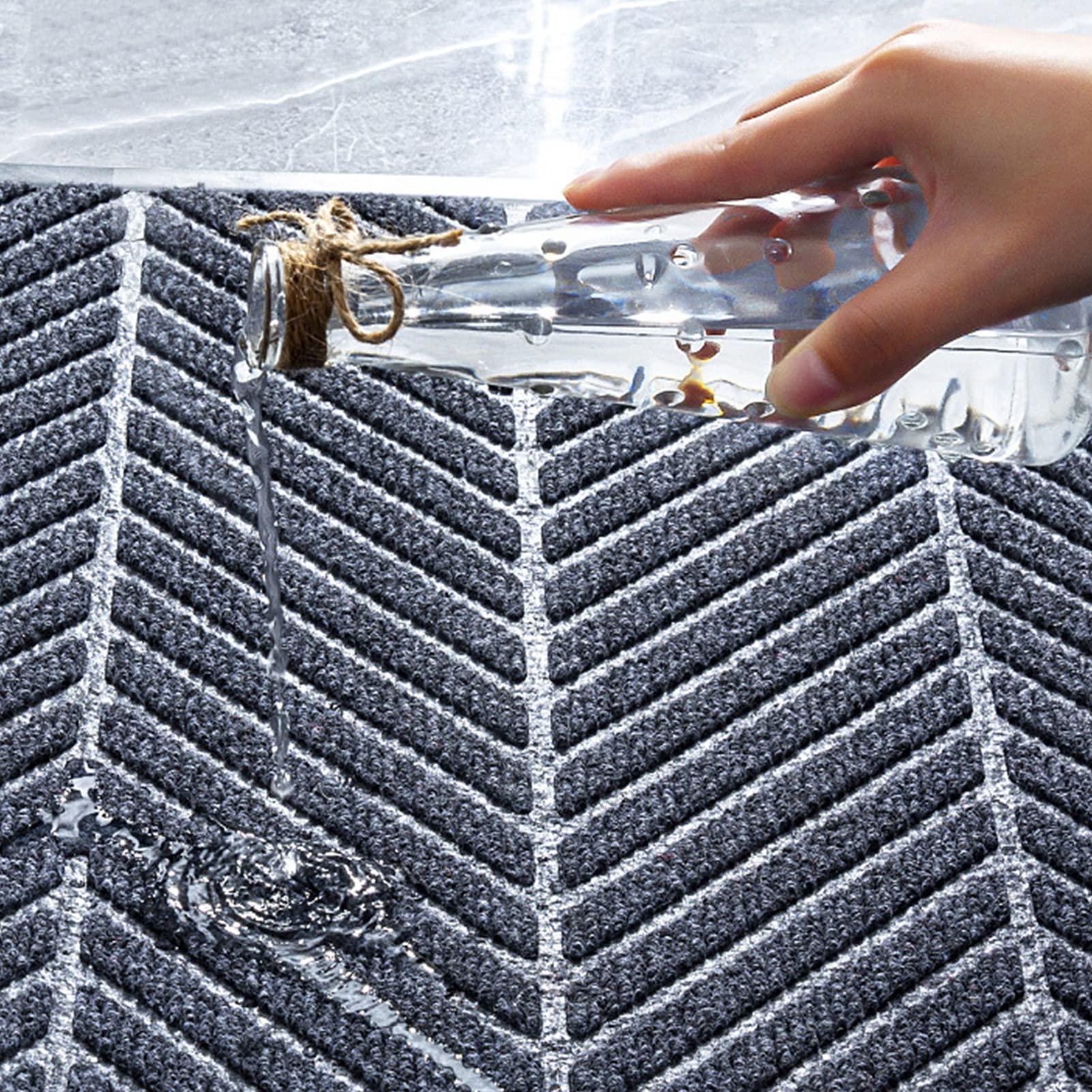 Felpudos Entrada Casa Spring Felpudo Entrada Exterior Grande, Alfombrilla Absorbente Interior Para Entrada, Alfombra Con Reverso De Goma Antideslizante, 60/80/90/120cm Ancho ( Size : 120x300cm(47x118i