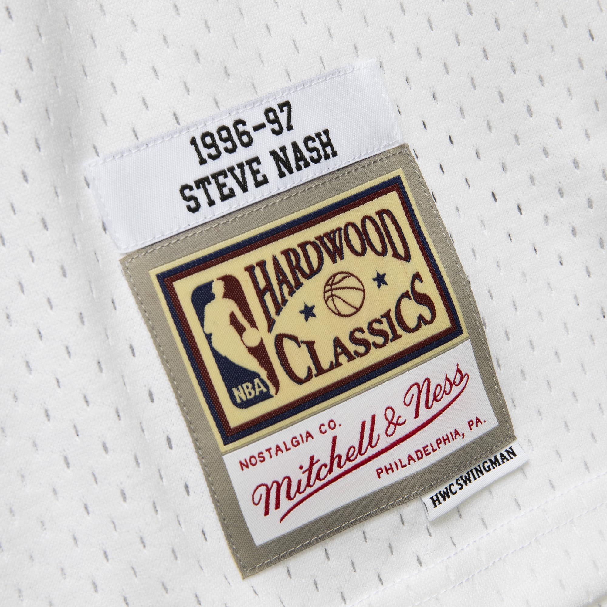 Mitchell & Ness NBA Swingman Jersey | Phonix Suns (1996) | Steve Nash | Farbe: Weiß
