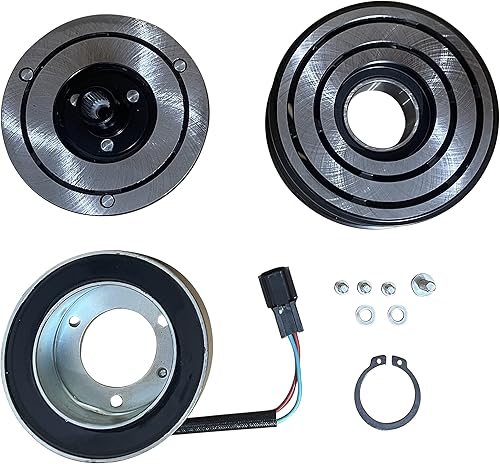 RYC Nuevo AC Compresor Embrague FH671-01-CL (Se adapta a Nissan Maxima 3.5L 2009-2014 Murano 3.5L 2009-2014 Quest 3.5L 2011-2017 y Pathfinder 3.5L