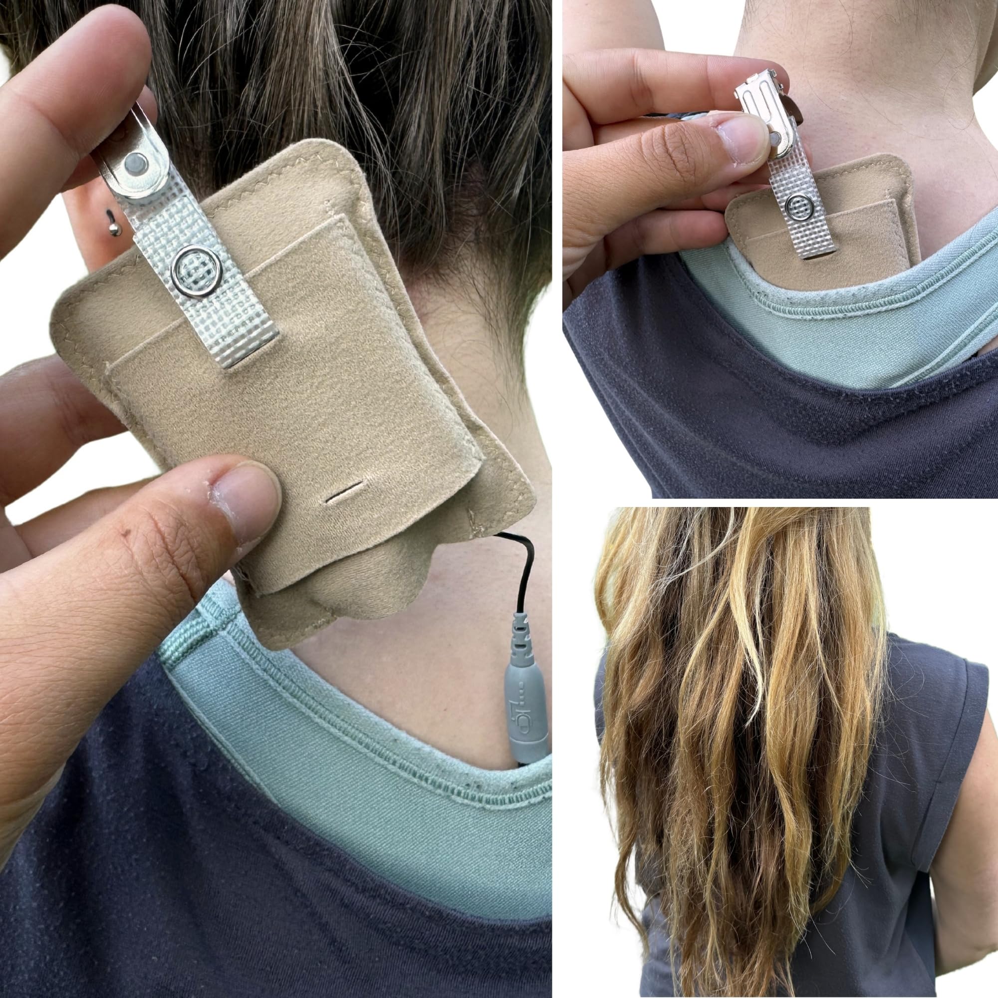 URSA Belt Pouch with Clips - Versatile Rigging for Wireless Transmitters Including RODE Wireless Go/Pro (Beige, Small) - Image 3