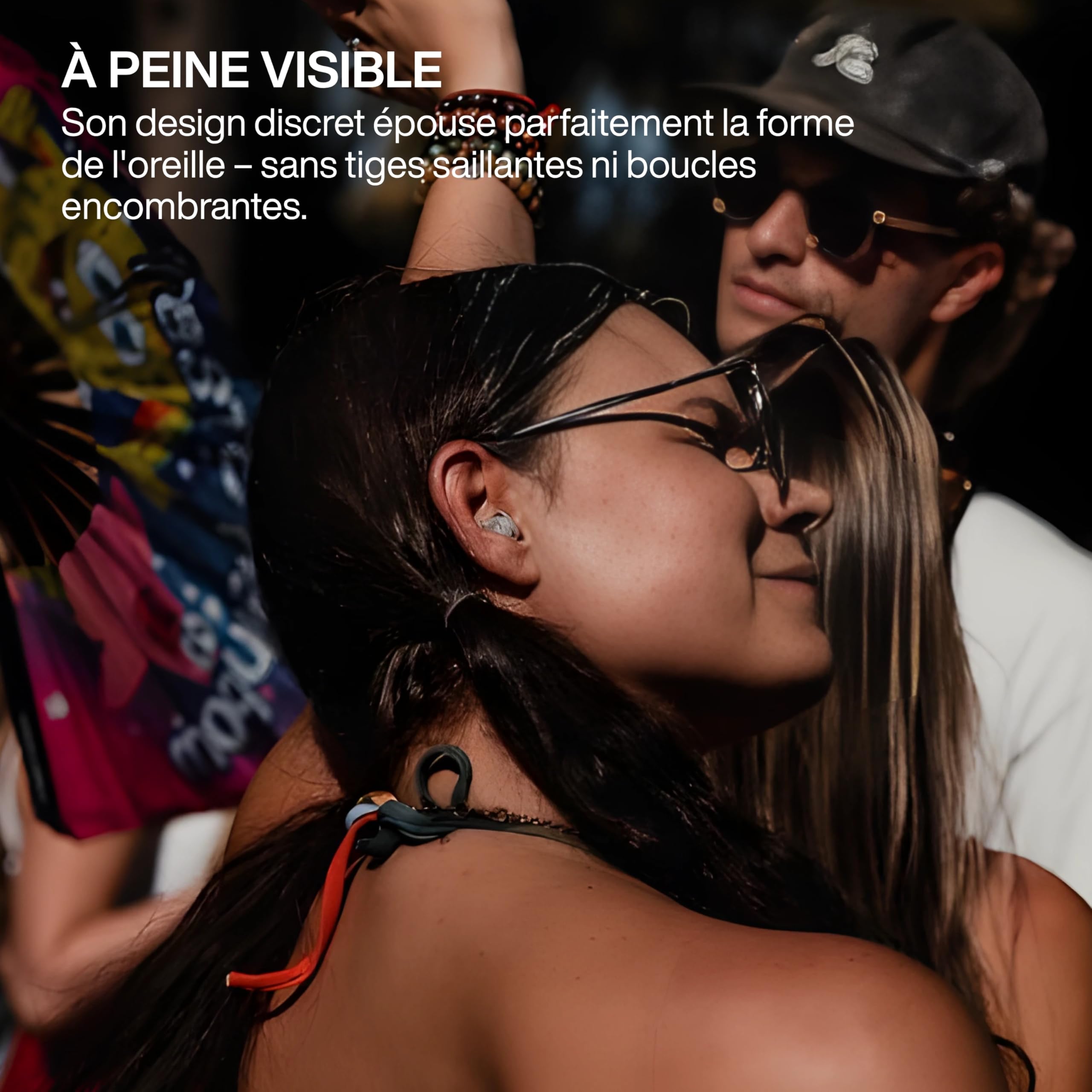 EarPeace Music PRO Protection Auditive Musicien - Bouchons d'Oreille Anti Bruit Haute Protection 20dB