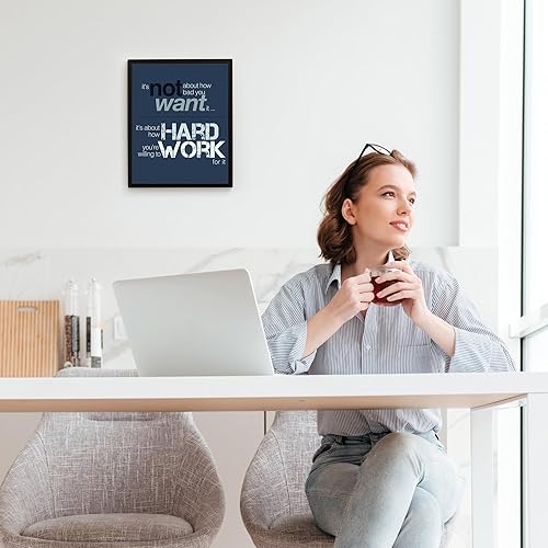 Miniatura 4 de It's Not How Bad You Want It - Motivational Wall Art - Inspirational Wall Print for Home Decor, Office Decor, Gym Decor, Locker Room Decor & Gifts