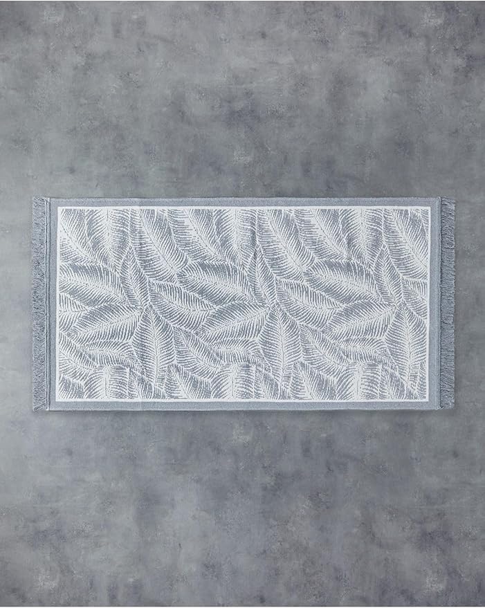 English Home Leaves Dokuma Kilim Gri