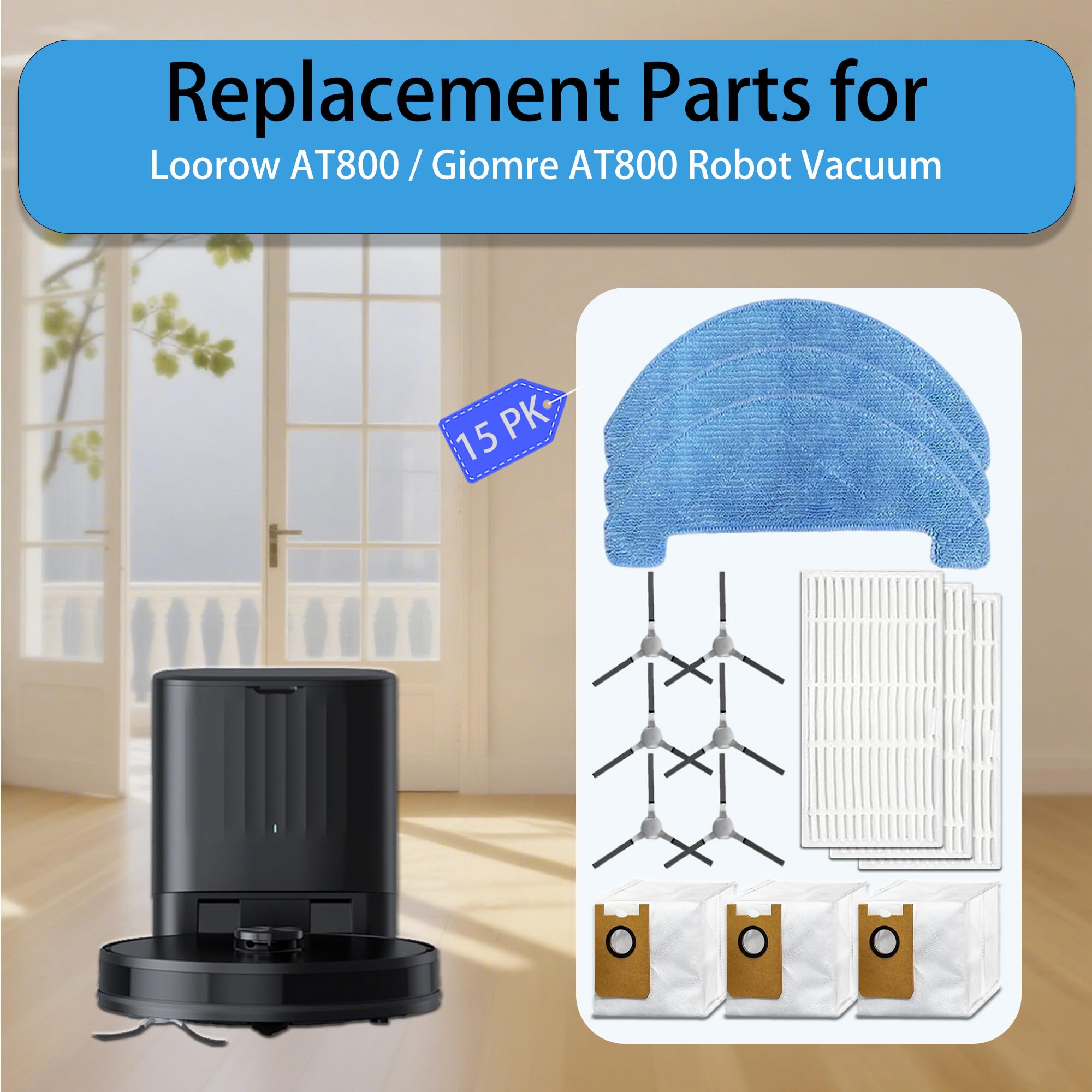 Amazon | ZBYPLUAR 交換用パーツキット Loorow AT800 / Giomre AT800