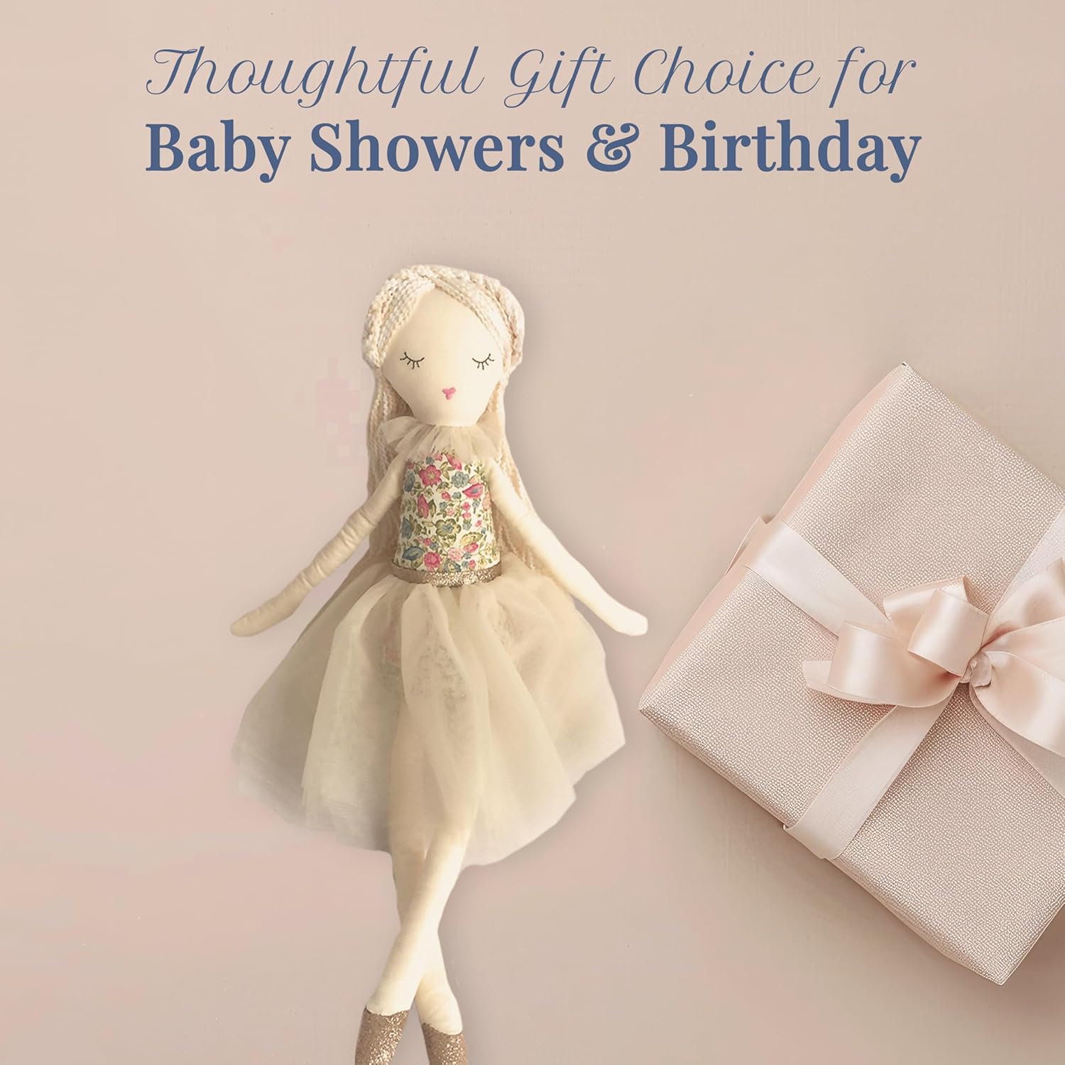 MON AMI Vanilla Scented Designer Plush Doll, Fun Adorable Stuffed Toy Gift for Little Girls or Boys, Baby, Toddlers and pre-School Kids, Use as Toy or Room Decor, Great Gift for Kids, 20” - Image 6