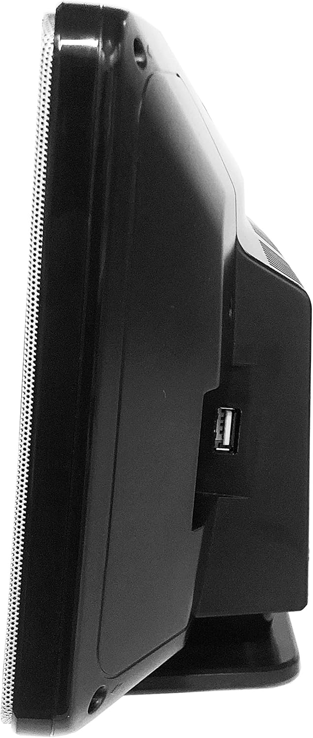 Side view of the Silva Schneider SMV 600 USB Stereo System, highlighting the USB port on the right side.