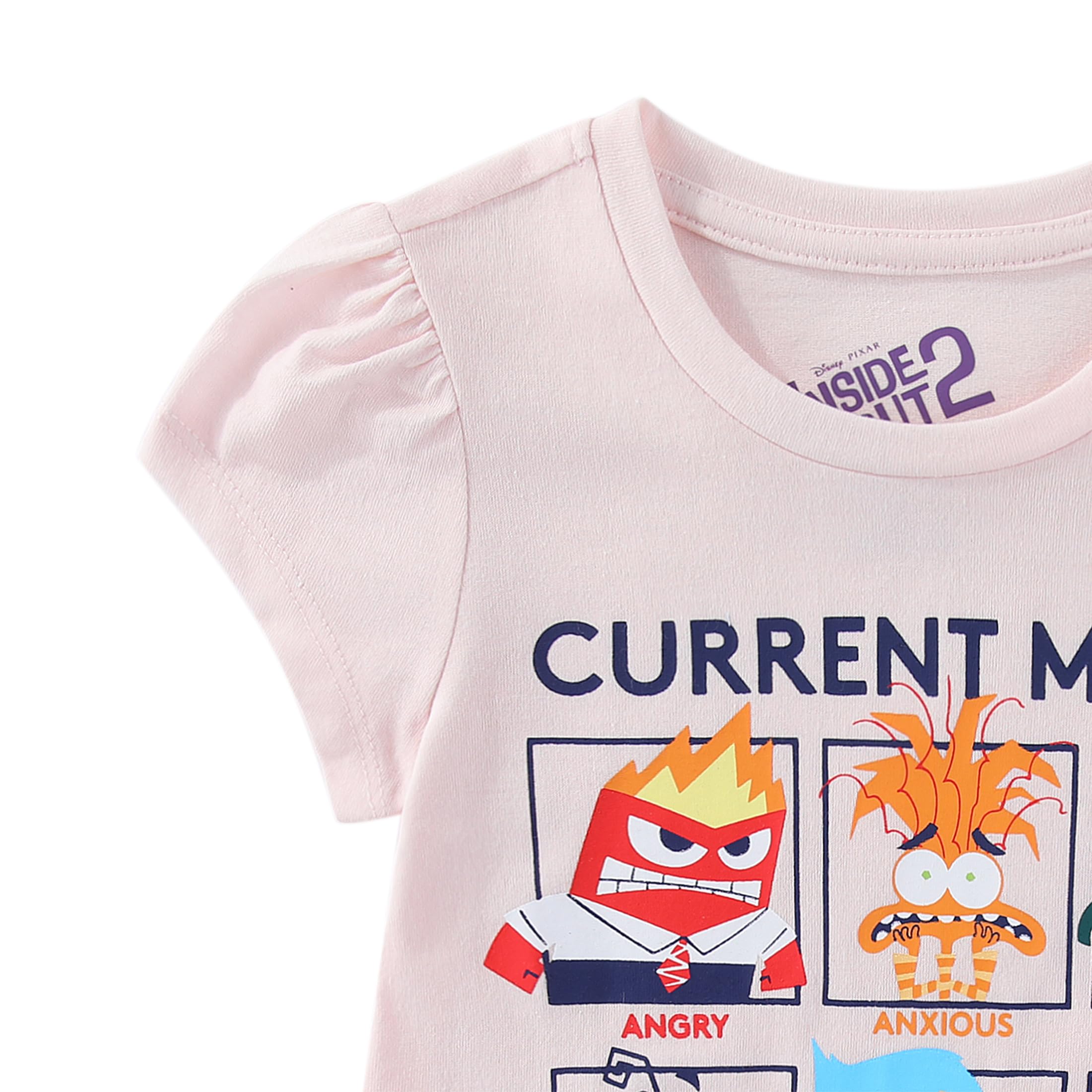 Disney Inside Out - Maglietta a maniche corte per bambini grandi