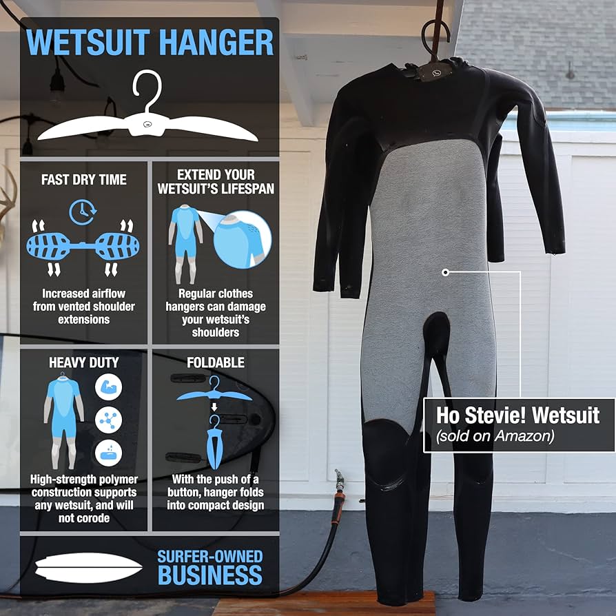 Amazon.co.jp: Ho Stevie! ウェットスーツハンガー - ウェット