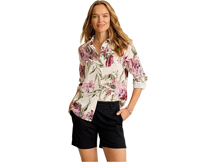 Orchid Isle Long Sleeve Relaxed Shirt - Image 1
