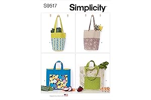 Simplicity Sewing Patterns Tote Bag Pattern S9517