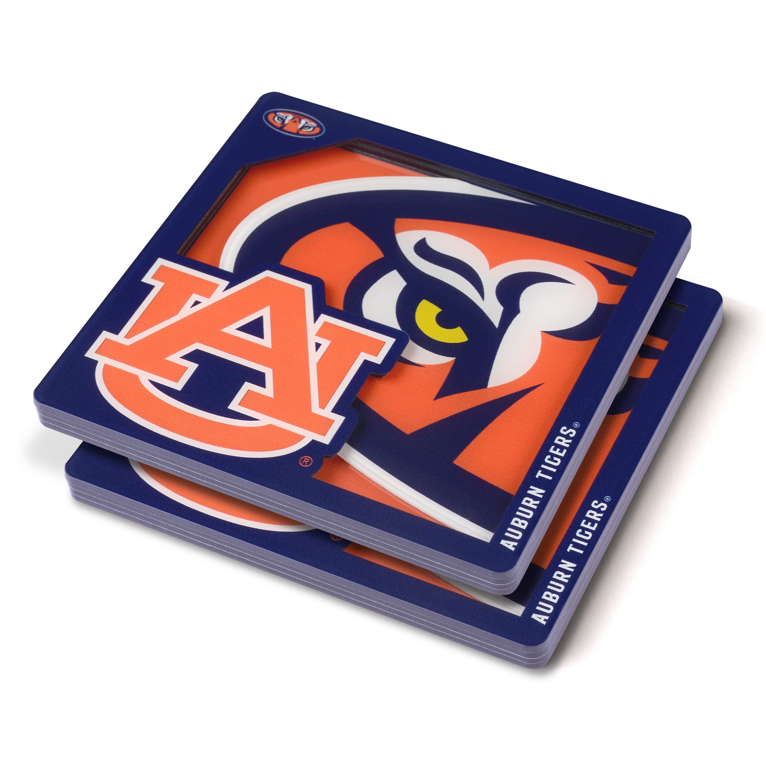 YouTheFan NCAA Auburn Tigers Logo Series Coaster