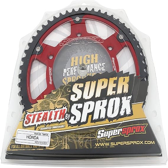 Stealth Sprocket 52T Red