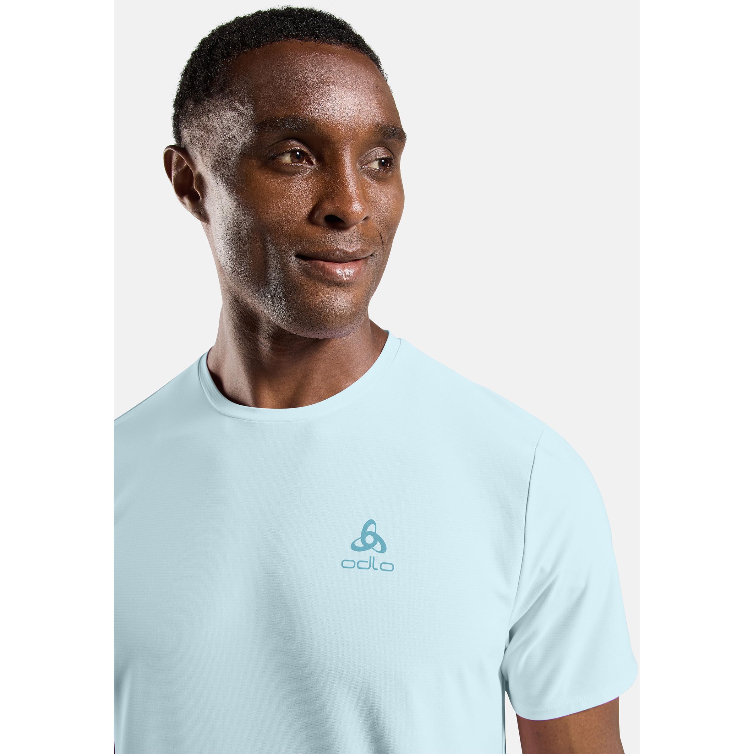 Odlo Zeroweight Chill-Tec Laufshirt Herren hellblau - Baby Blue XXL