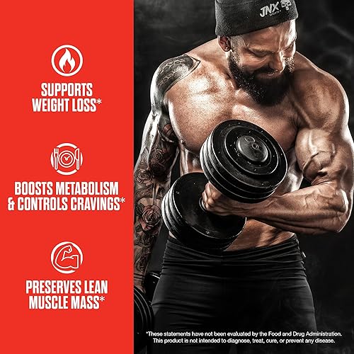 Miniatura 7 de JNX SPORTS The Omen! Quemador de grasa termogénico - Suplemento dietético para hombres y mujeres con L carnitina | Supresor del apetito y