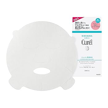 ヒアルロン酸たっぷりクレイリペアシートマスク10枚入り Amazon.co.jp: 【オンライン限定】キュレル 潤浸保湿 モイスト