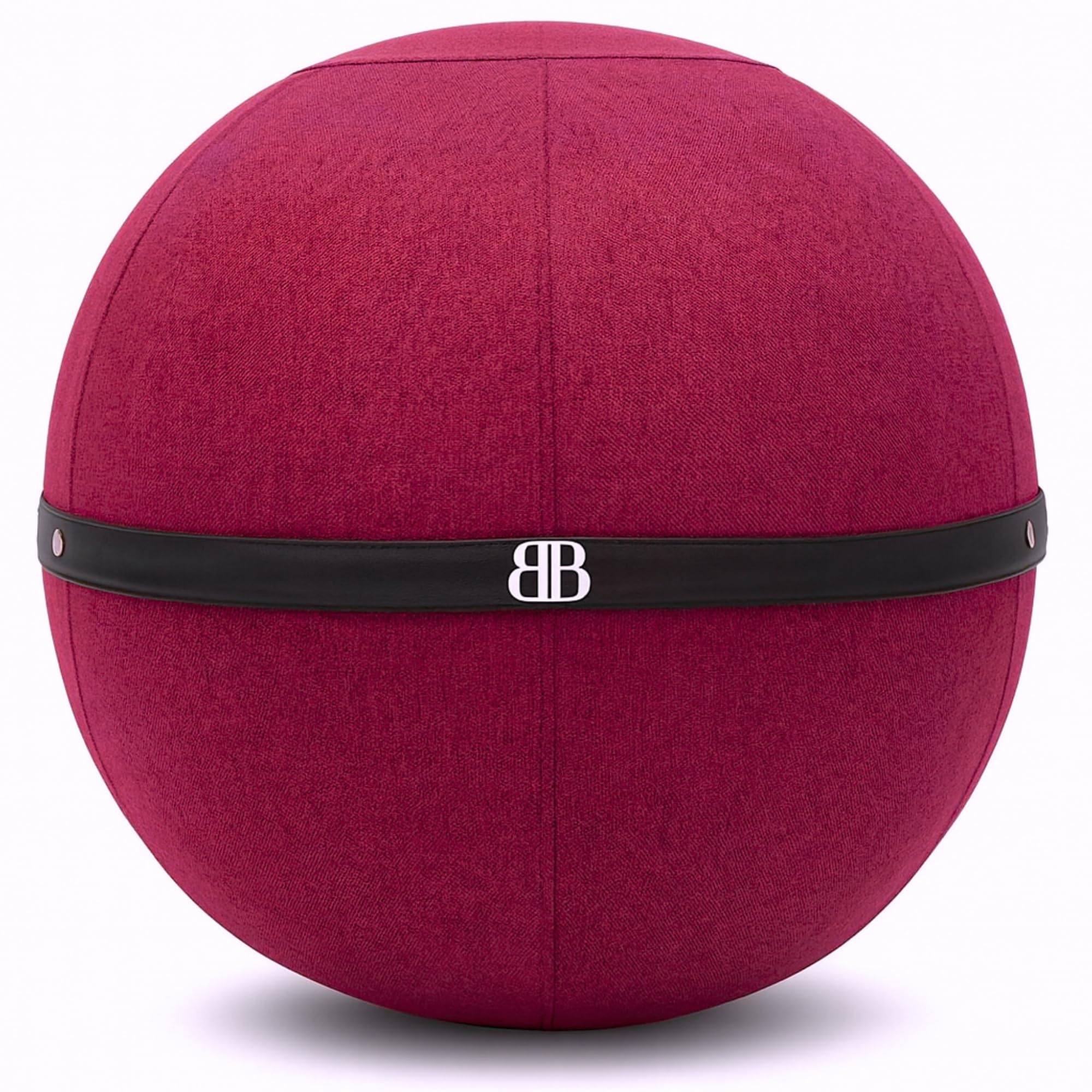 Pelota Oficina para Sentarse - Pelota Silla Trabajo y Yoga - Balón ergonómico antidolor de Espalda - Asiento dinámico y Postura Mejorada - Capacidad de 180 kg - Antideslizante
