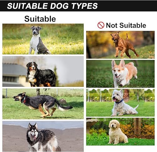 Miniatura 5 de Arnés táctico para perros medianos y grandes sin tirones, arnés de chaleco para perro con hebilla de metal, arnés militar ajustable para perro con