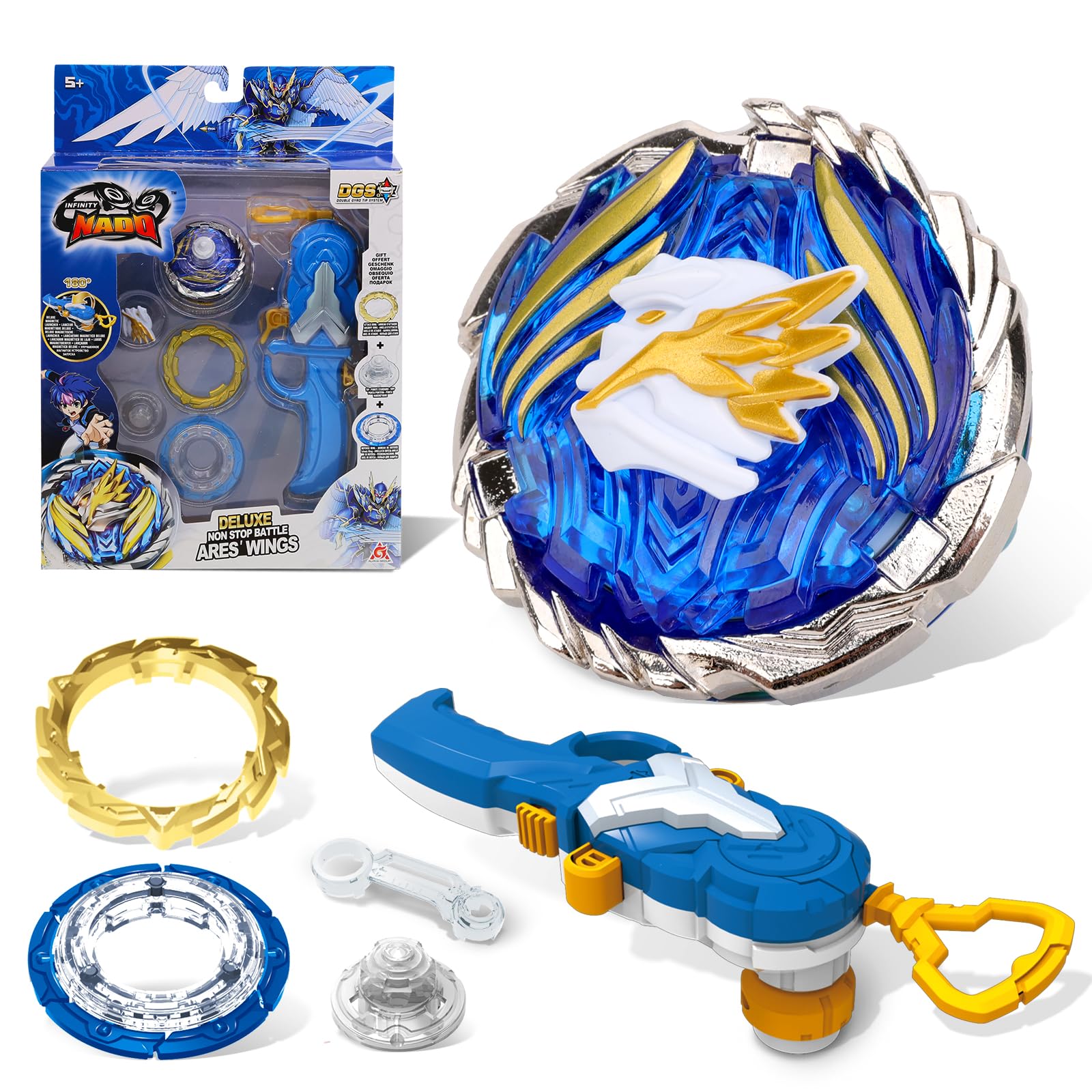 INFINITY NADO Deluxe Non-Stop Battle Pack - Ares' Wings