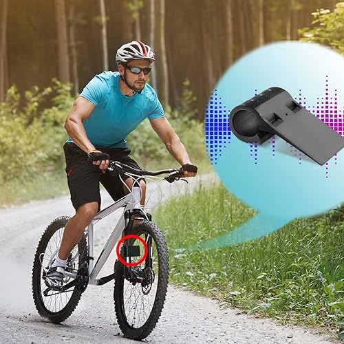 Miniatura 5 de MOL Sistema de escape para hacer sonido de bicicleta, hace que tu bicicleta suene como una motocicleta (4 piezas)