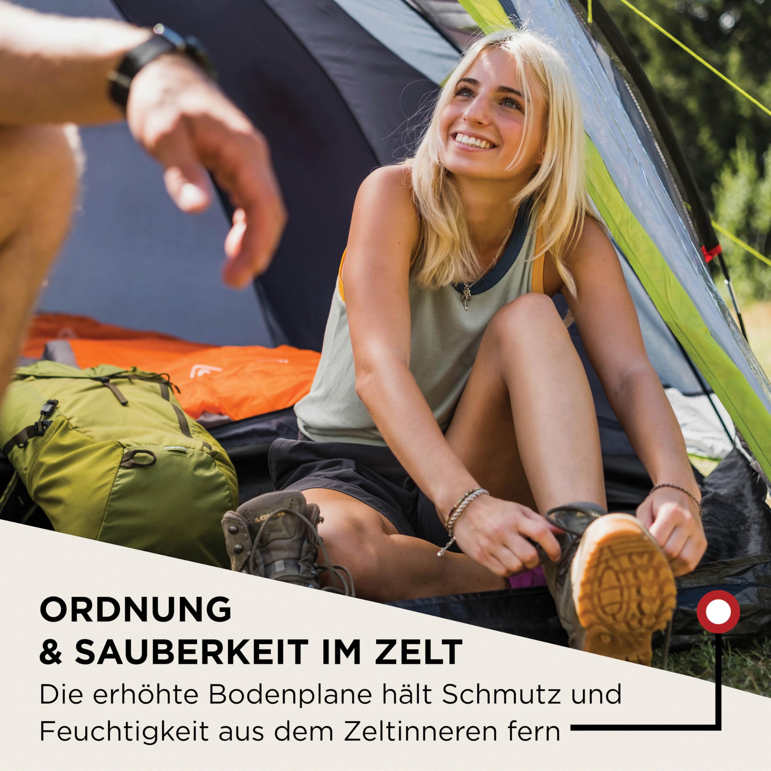 Coleman Darwin 4 Plus Zelt
