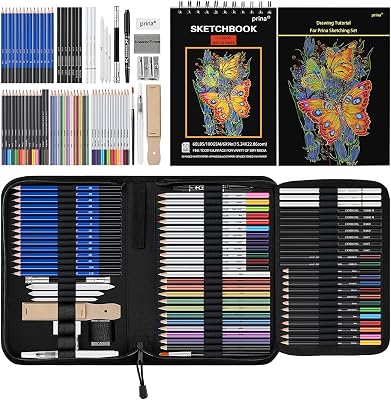 76-Piece Drawing and Sketching Set