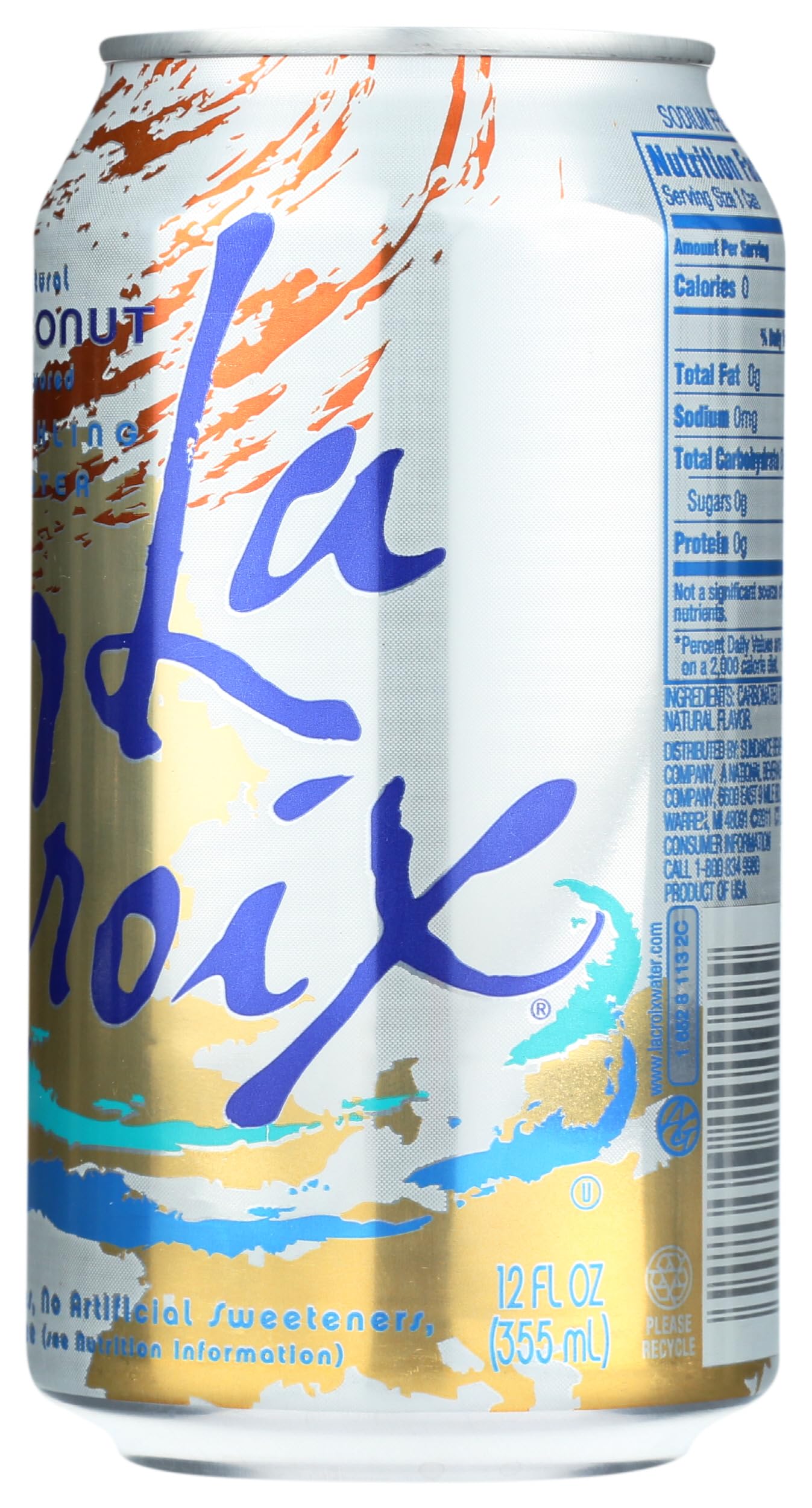 La Croix Coconut, bevanda al cocco da 355 ml