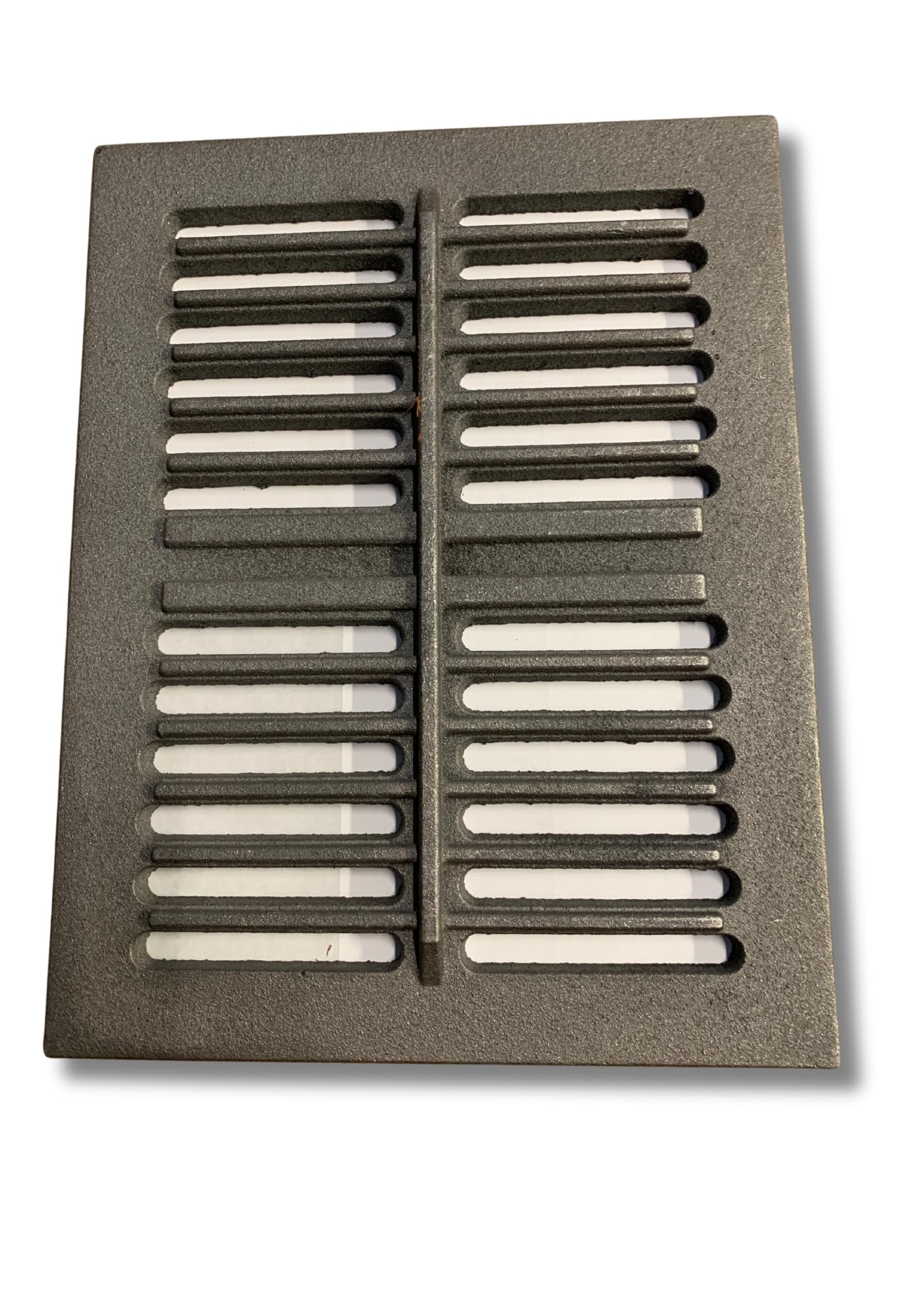 Rejilla de hierro fundido para chimeneas 34 x 24,8 x 1 cm