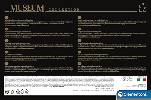 Miniatura 3 de Clementoni - 32576 - Colección del Museo - Teniers, "Archiduque Leopold Wilhelm" - 2000 Piezas - Rompecabezas para adultos, Arte, Puzzle Pinturas