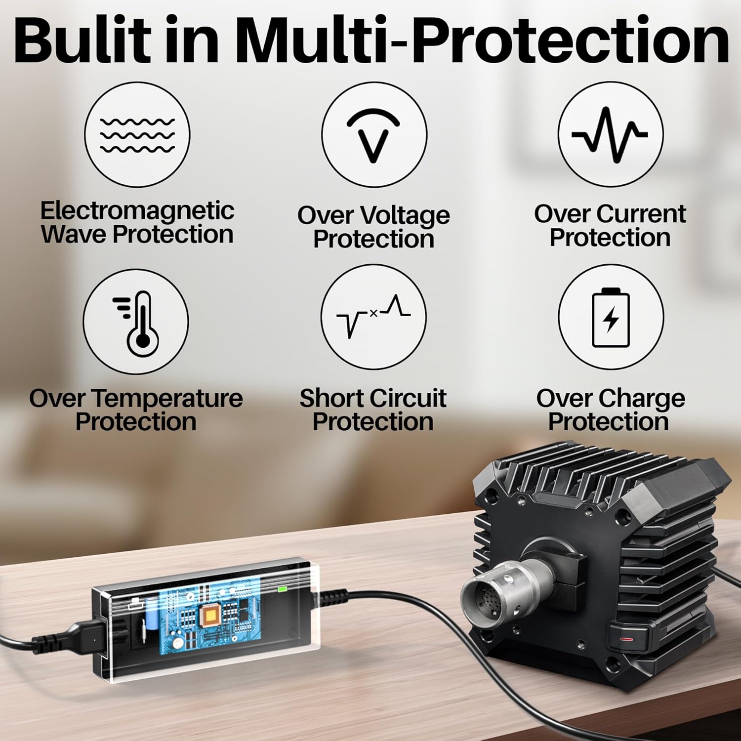 24V Power Supply Compatible with Fanatec Boost Kit 180 (8NM) CSL DD/GT (Gran Turismo) DD Pro Endor6200-2400750-15C01 Endor6200-2400750P AC DC Adapter