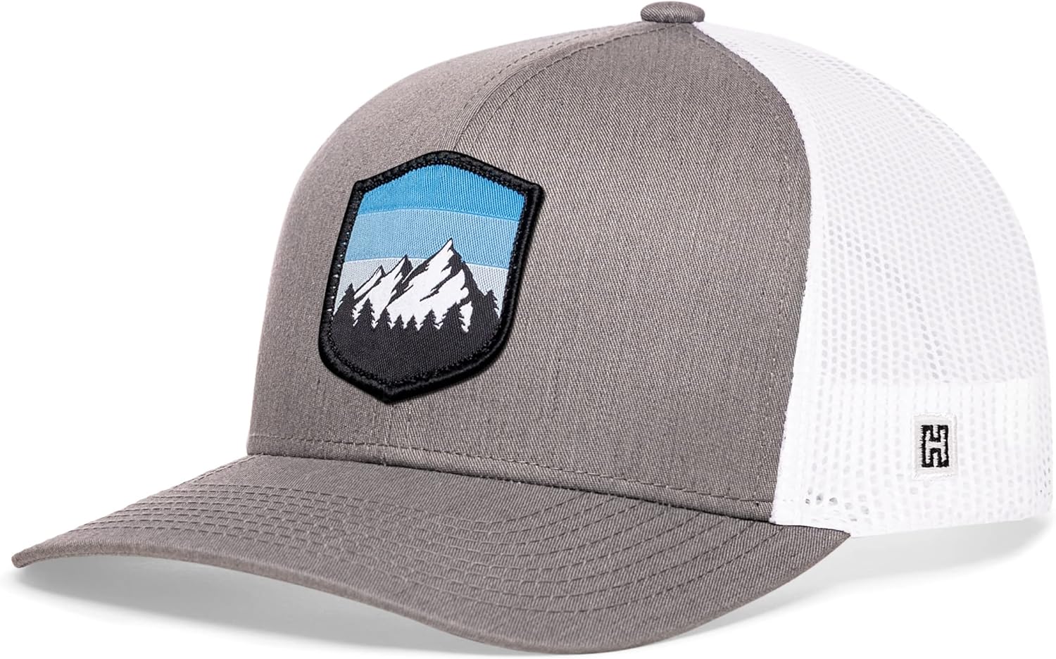 HAKA Camping Trucker Hat, Mountain Mesh Outdoor Hat for Men & Women, Adjustable Snapback Baseball Cap, Golf Hat - Image 2